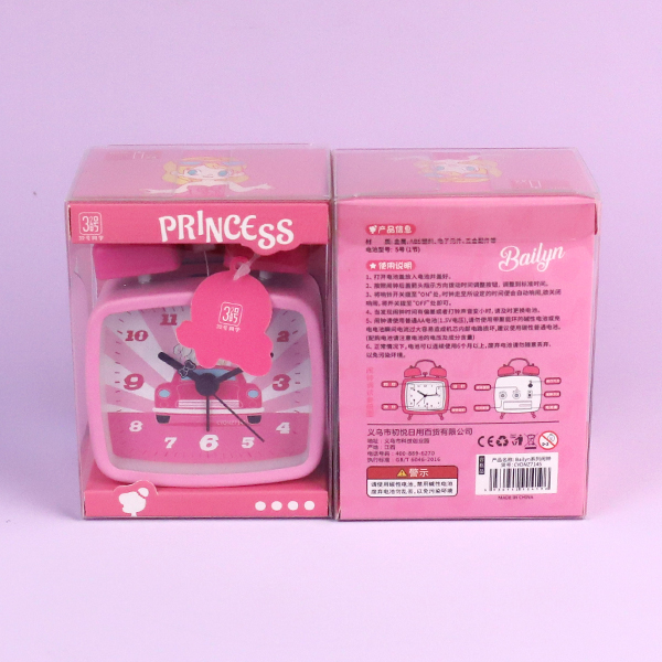 * 7145bailyn3 inch square alarm clock - Image 3