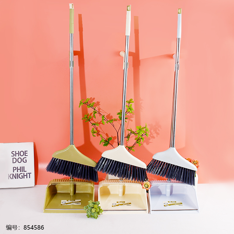 T-162 Premium Broom & Dustpan Set
