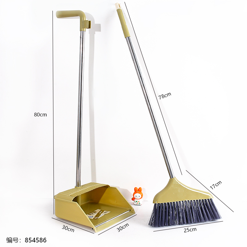 T-162 Premium Broom & Dustpan Set