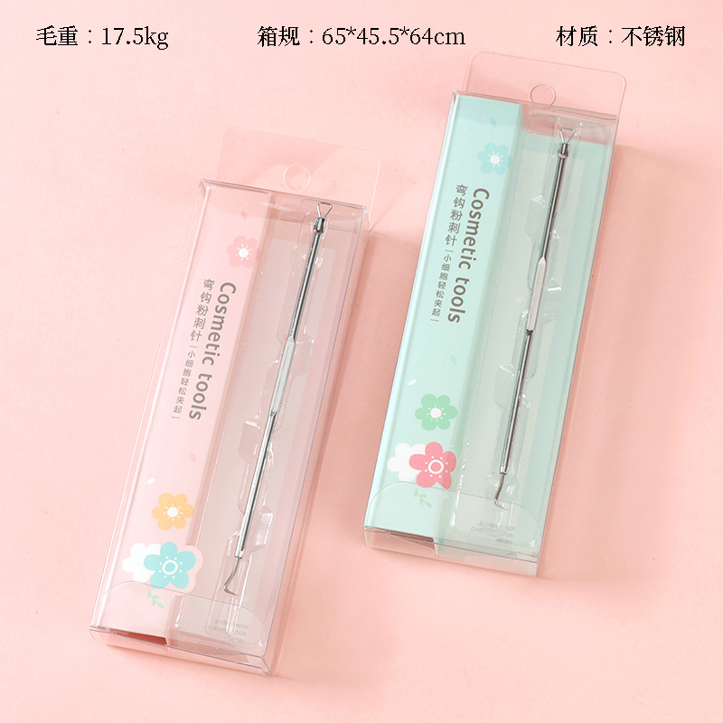 S-566 hook acne needle (silver)