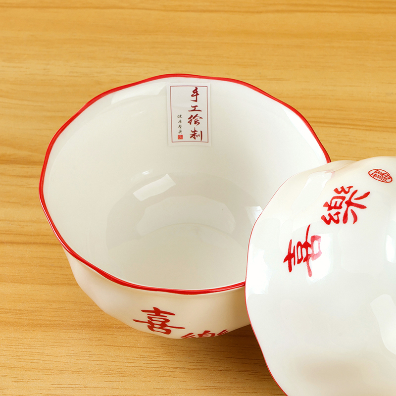 4.5 inch rose lace bowl (joy)