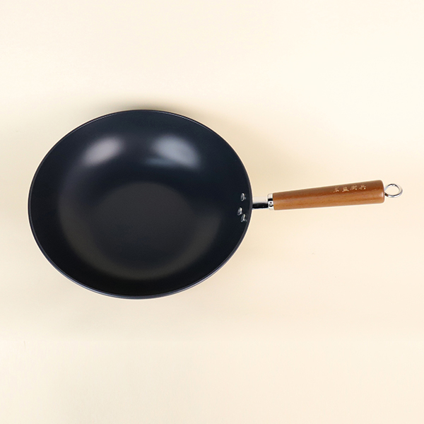 32cm elegant uncoated pan (flat bottom) - Ảnh 3