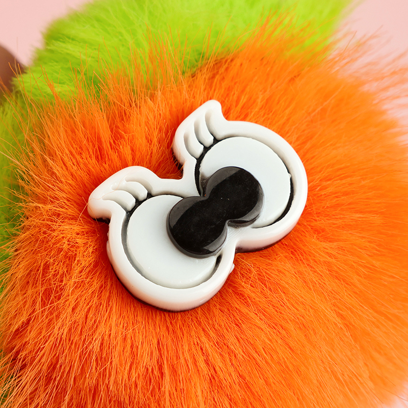 Plush Persimmon Ruyi Pendant