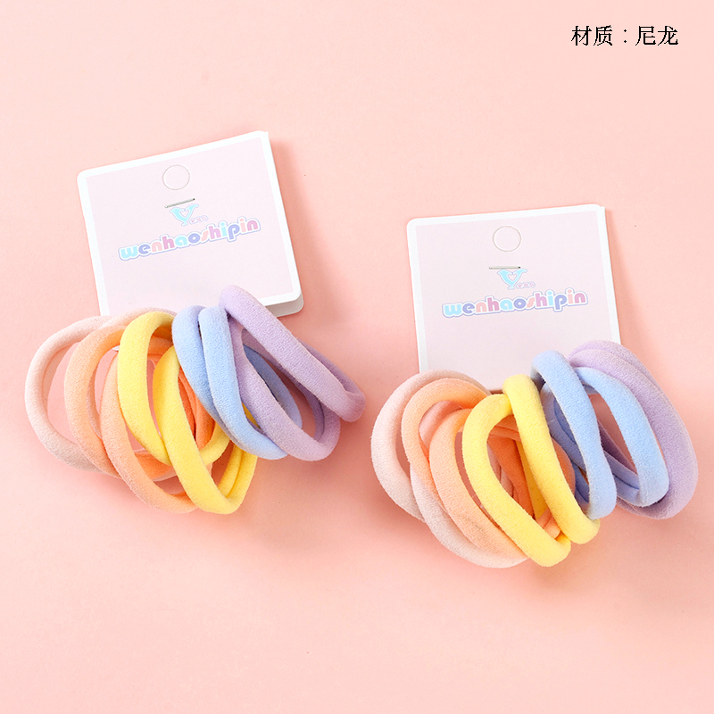 Color elevator cotton rubber band (10)