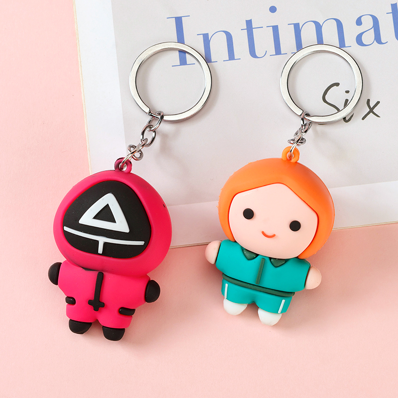 Soft Glue Girl Series Pendant