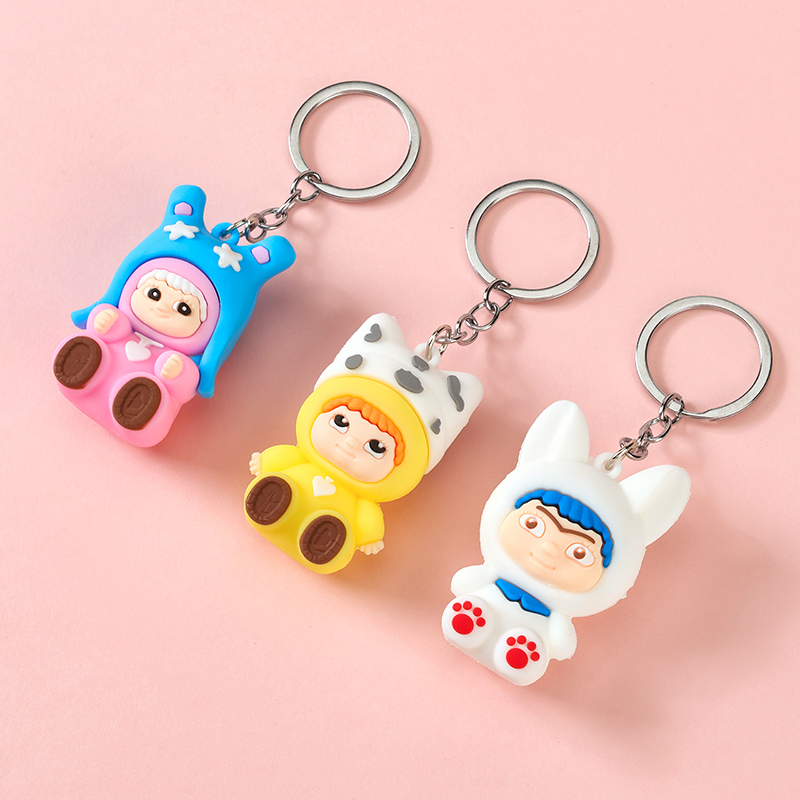 Soft Couple Doll Pendant