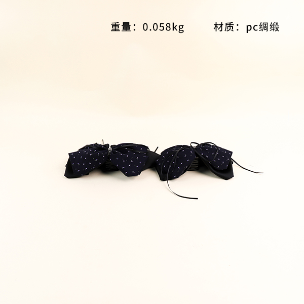 Floral Bow Grab Clip - Image 2