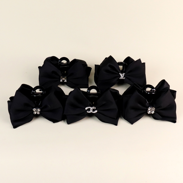 Satin Bow Grab Clip Accessories - Image 3