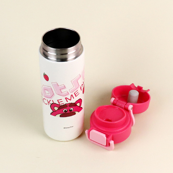 ZH10620-6 strawberry bear light oxygen thermos cup (450ml) - Image 3