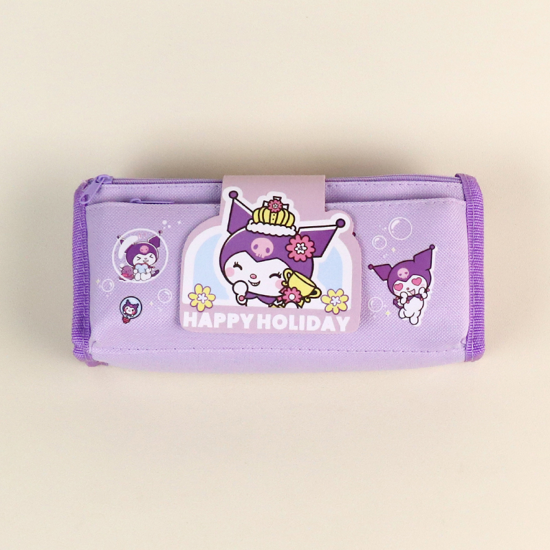 5573 Cartoon Fabric Large Capacity Pencil Case