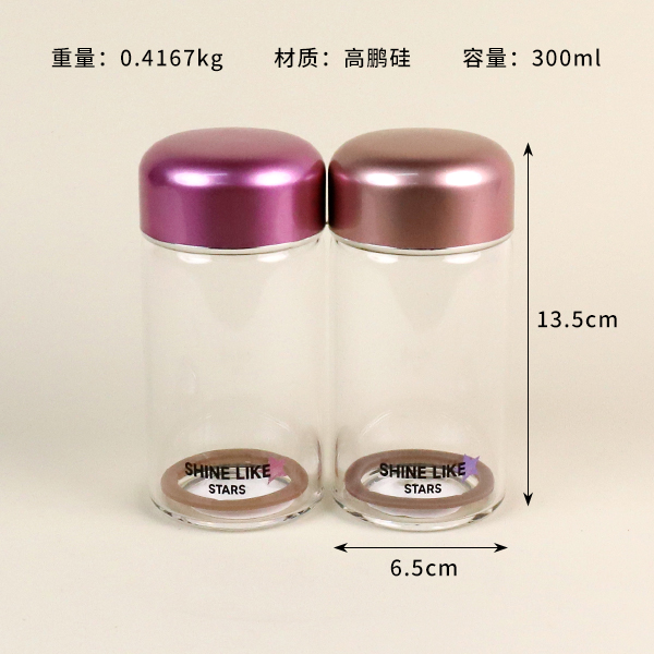 3002-D round head cap business glass - Gambar 2