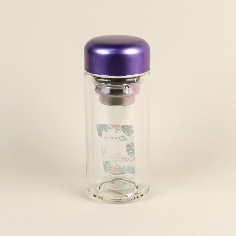 3002 round head double-layer business glass