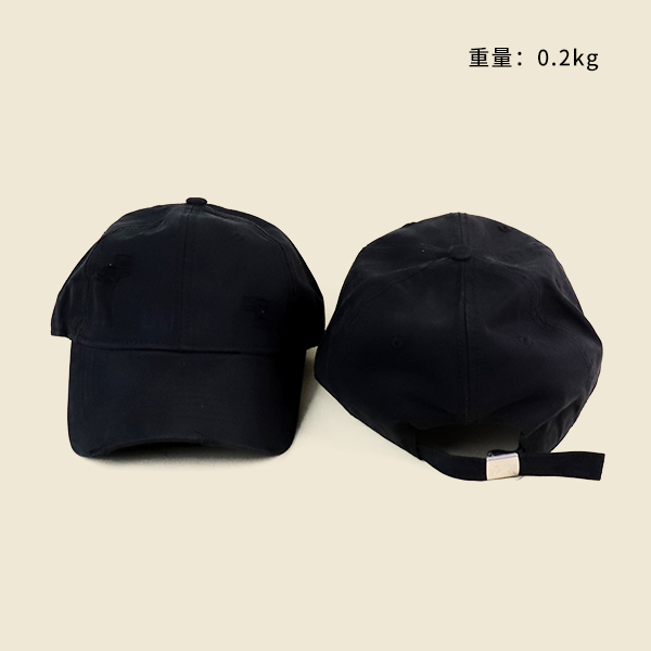 Black baseball cap (mixed) - 图片 3