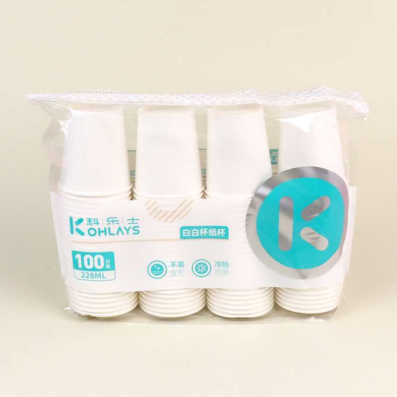 7921 Corus White Cup Paper Cup (100)