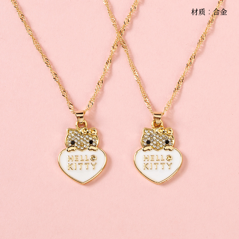 New Dripping Oil Cat Necklace