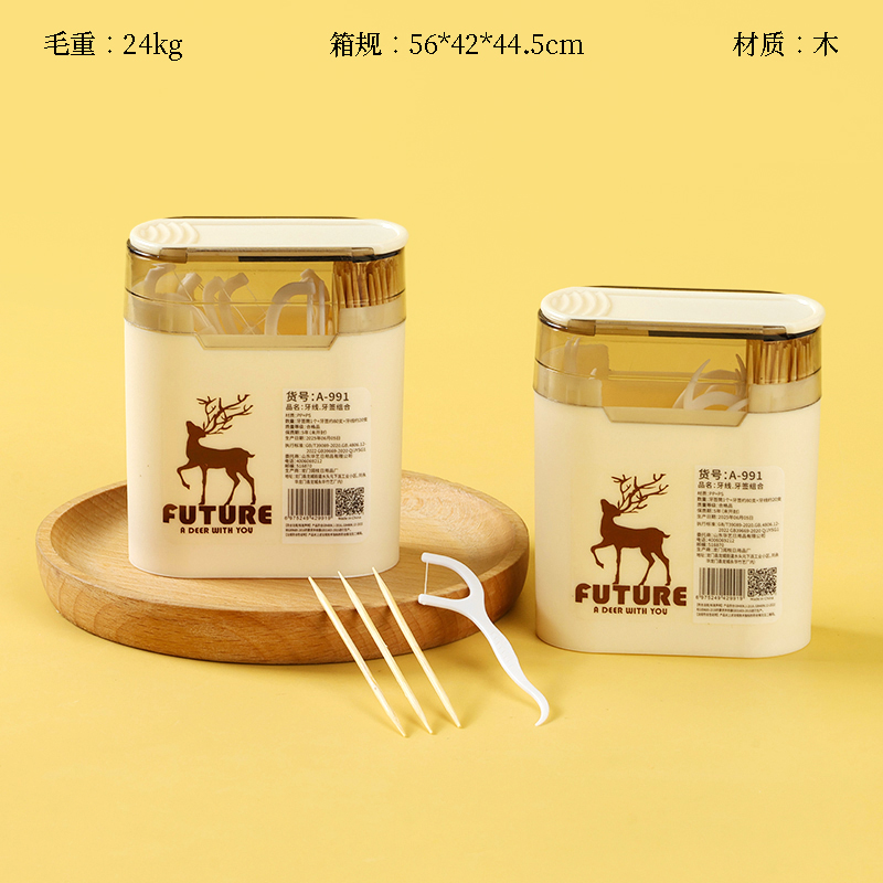 A- 991 Floss Toothpick Combination