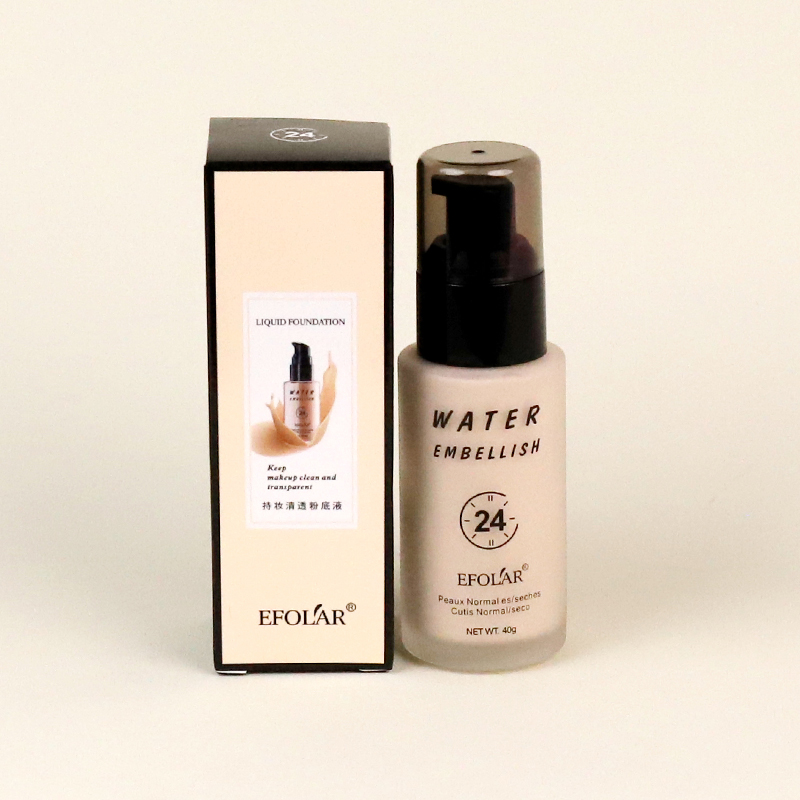 E097 Evela hold makeup clear foundation liquid (natural color)