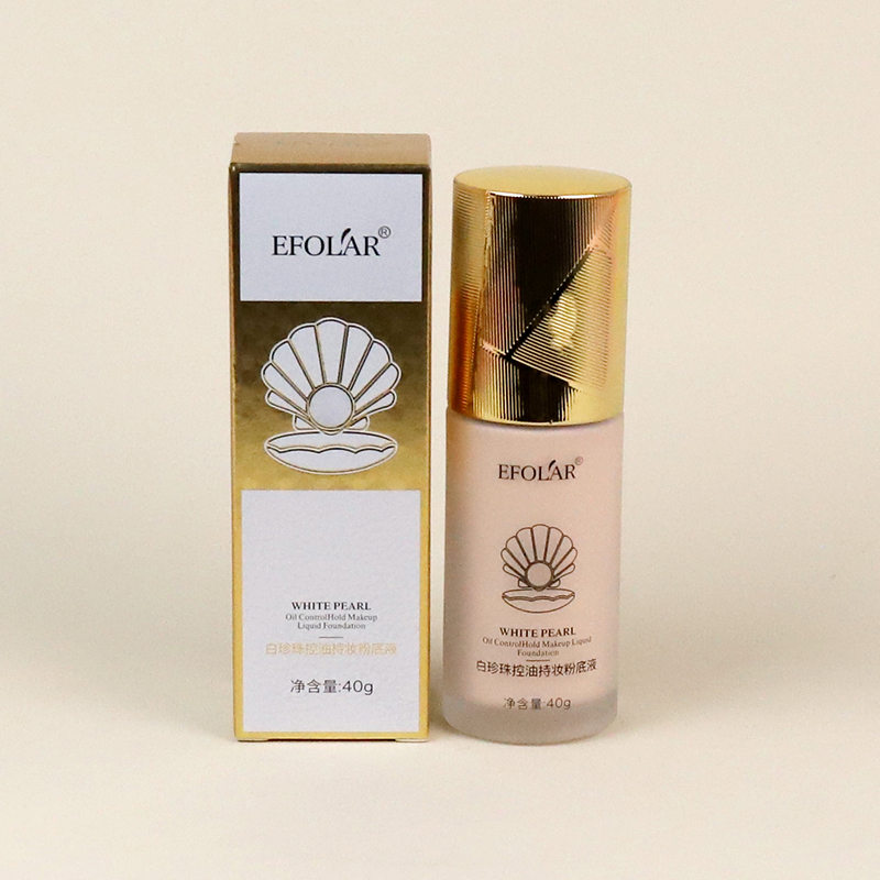 E0133 white pearl oil control makeup liquid foundation (natural color)