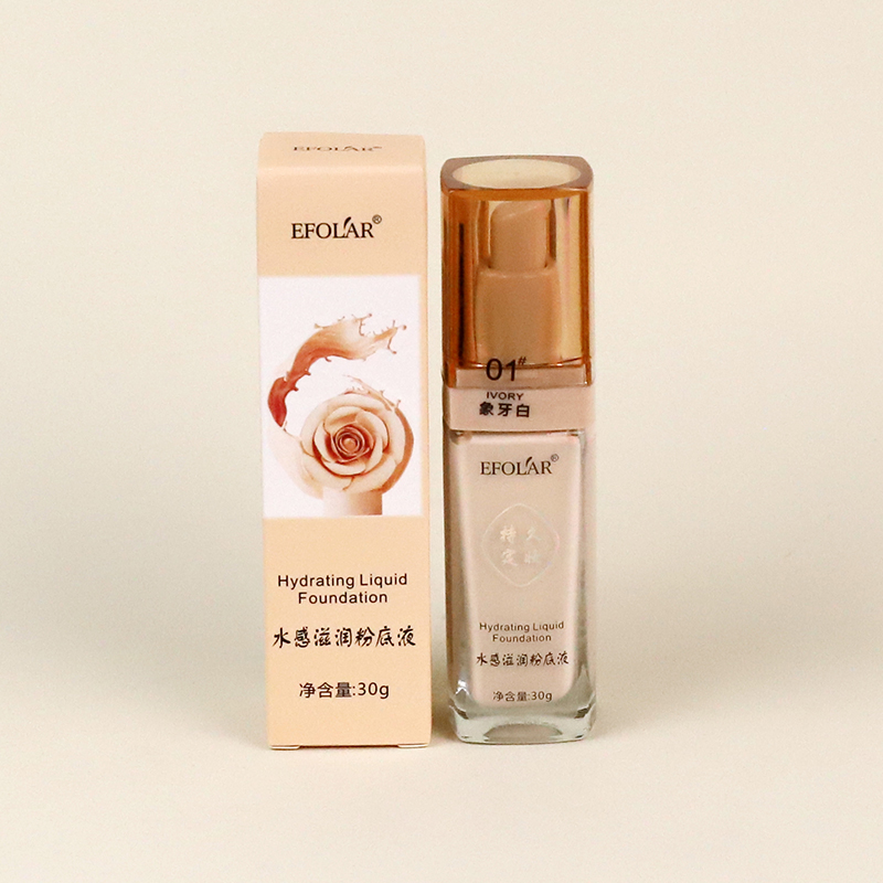 E0135 water moisturizing liquid foundation (ivory white)