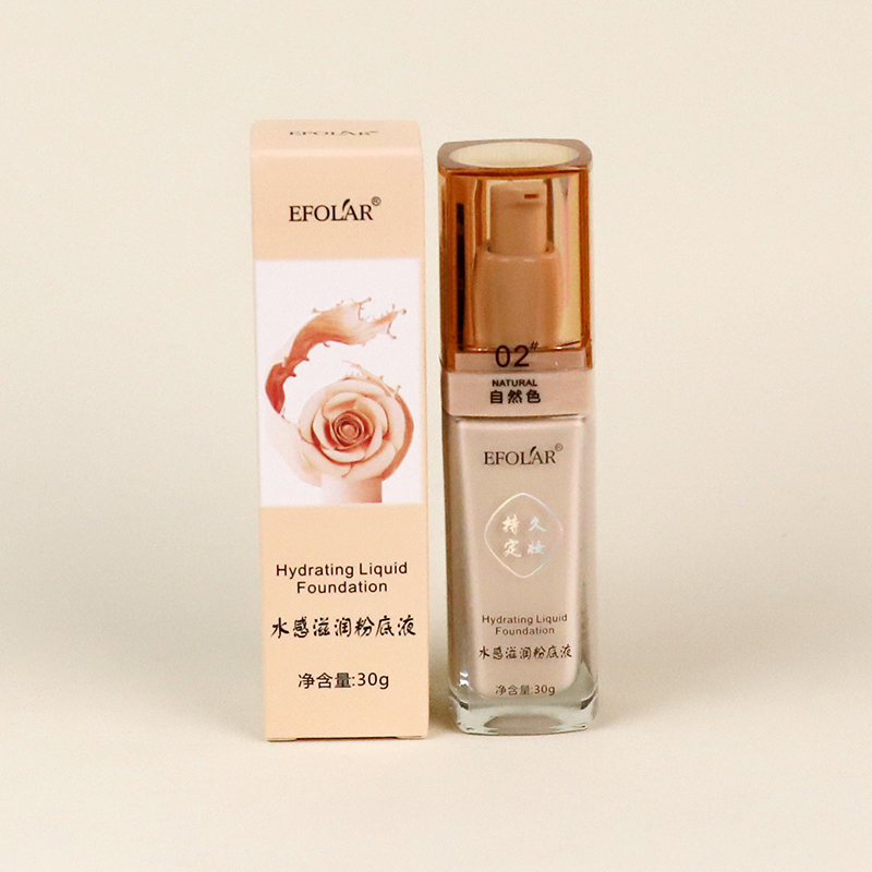 E0135 water feeling moisturizing liquid foundation (natural color)