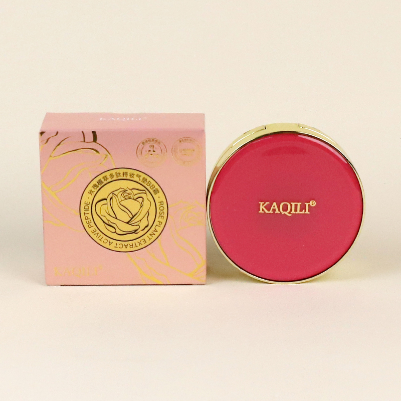 2712-1 Kaqili Rose Plant Extract Polypeptide Makeup Air Cushion BB Cream (Natural Color)