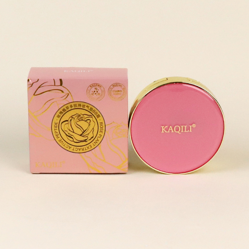 2712-2 Kaqili Rose Plant Extract Polypeptide Makeup Air Cushion BB Cream (Ivory White)