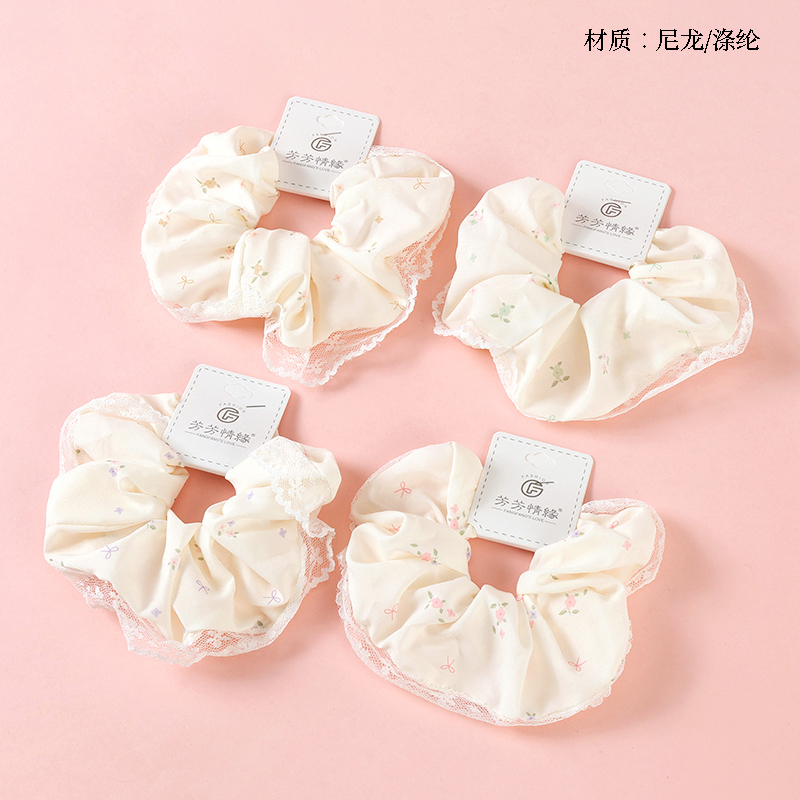 Lace lace large intestine ring