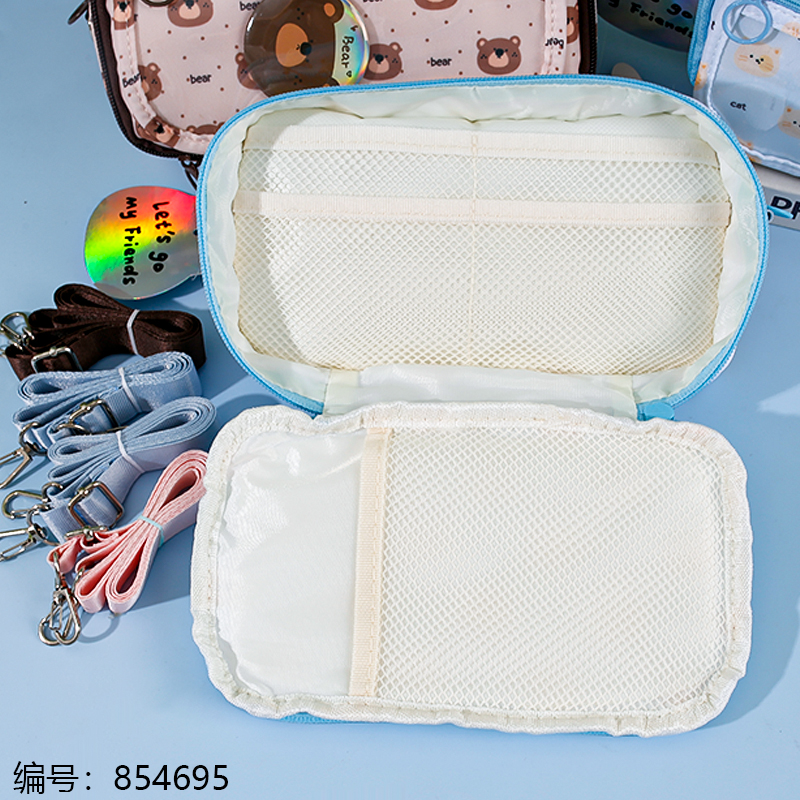21165-18 Crossbody Pencil Bag