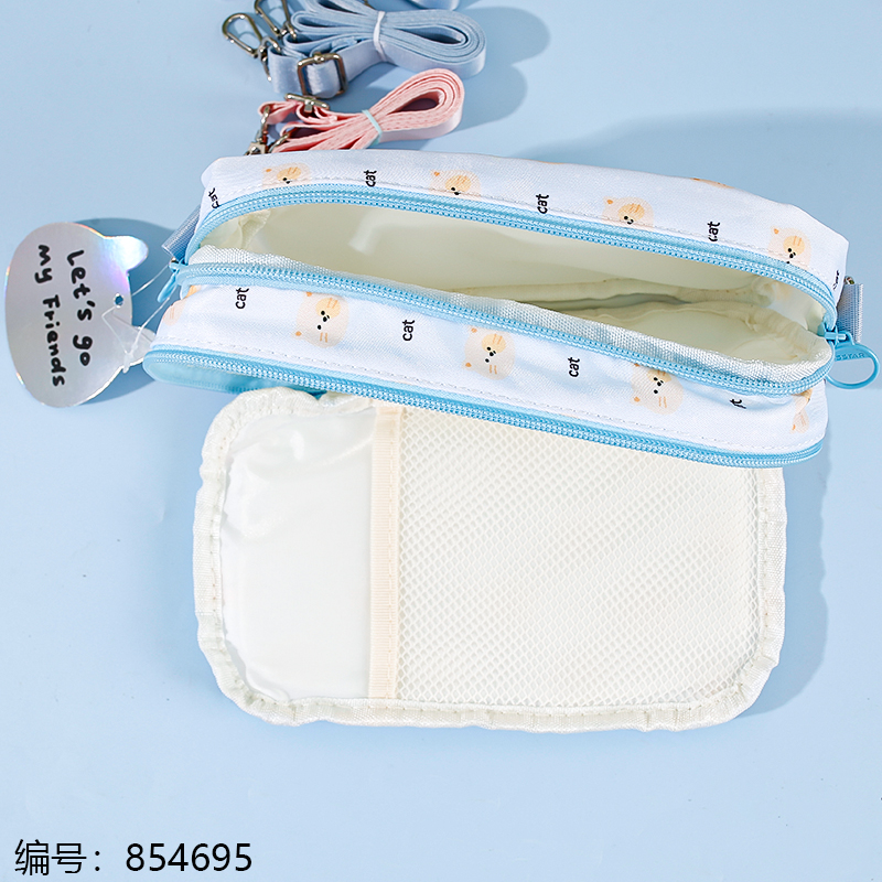 21165-18 Crossbody Pencil Bag