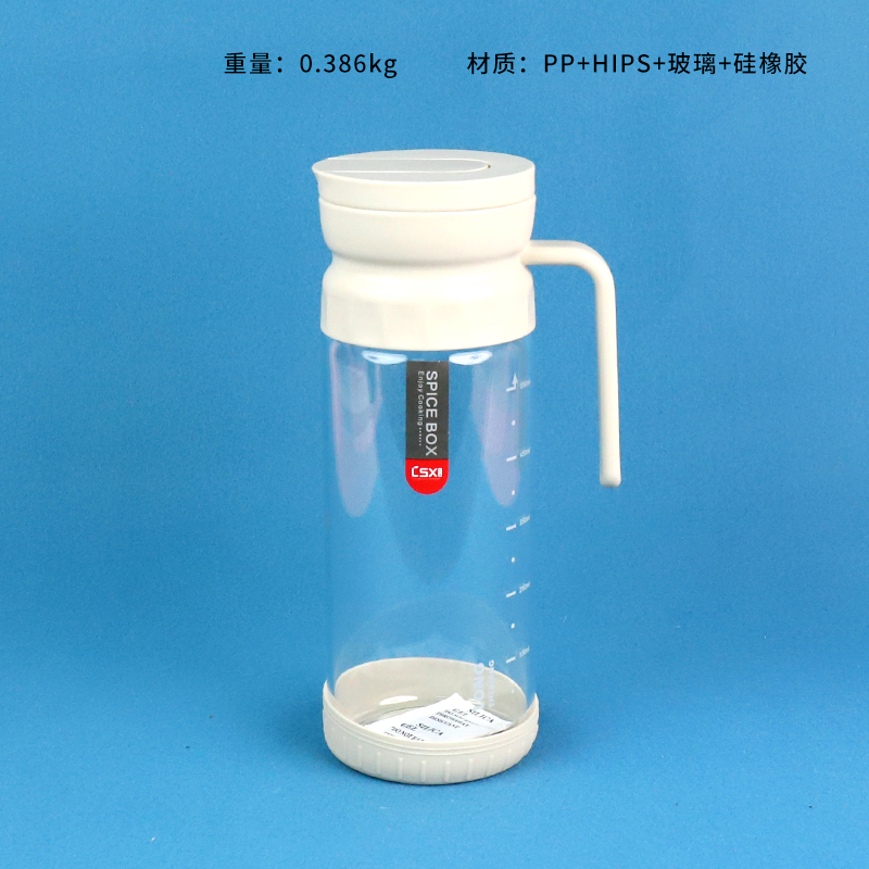 15041 glass oil pot (650ml)