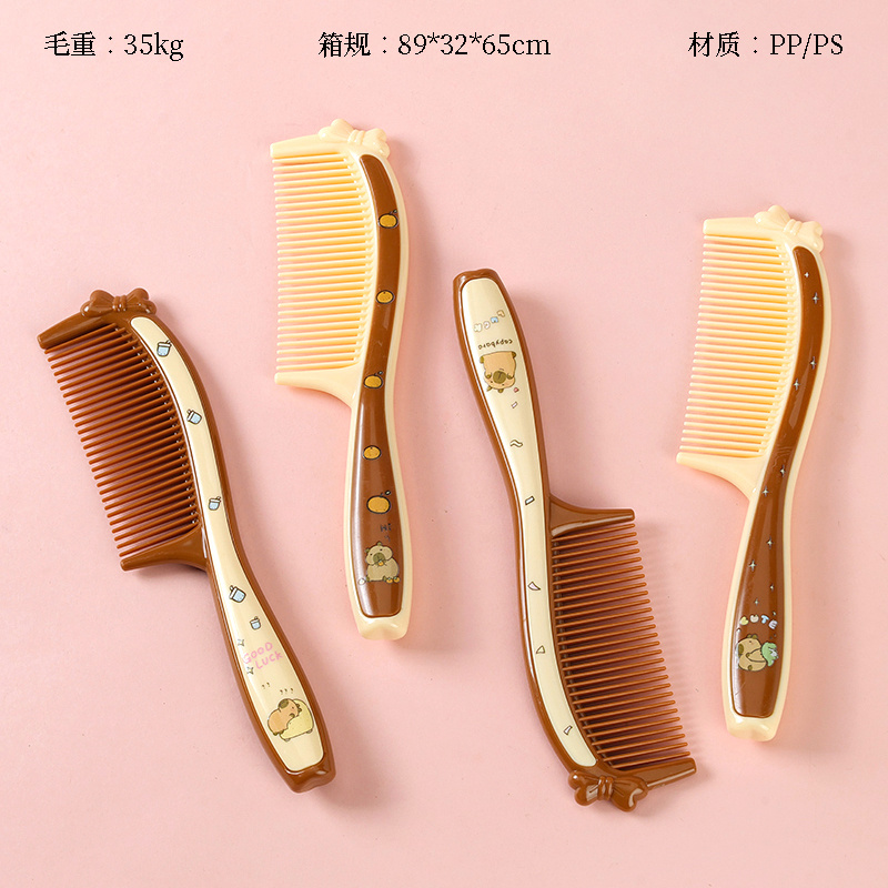 4339-1 Milk Tea Bow Comb