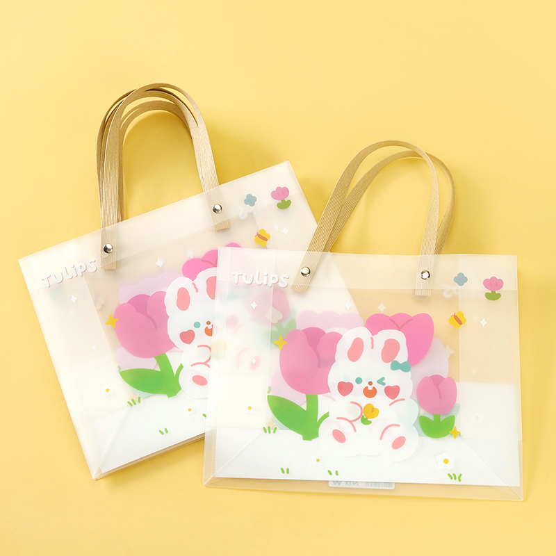 Printed rivet medium gift bag (horizontal) 19.5*9.5*24.5