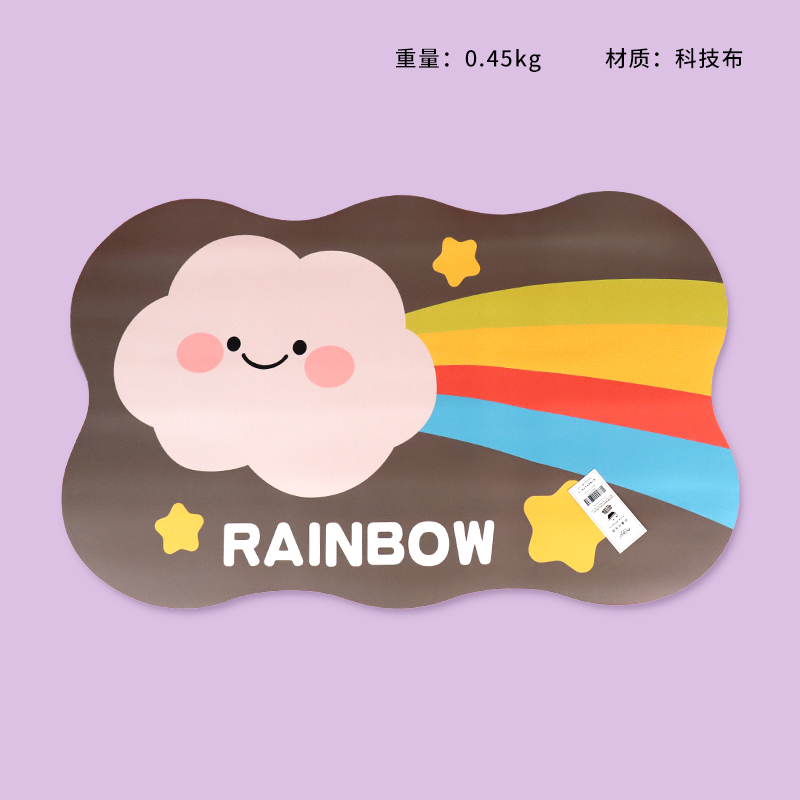 8002 special-shaped flower diatom mud 50*80 floor mat thickness 2.5