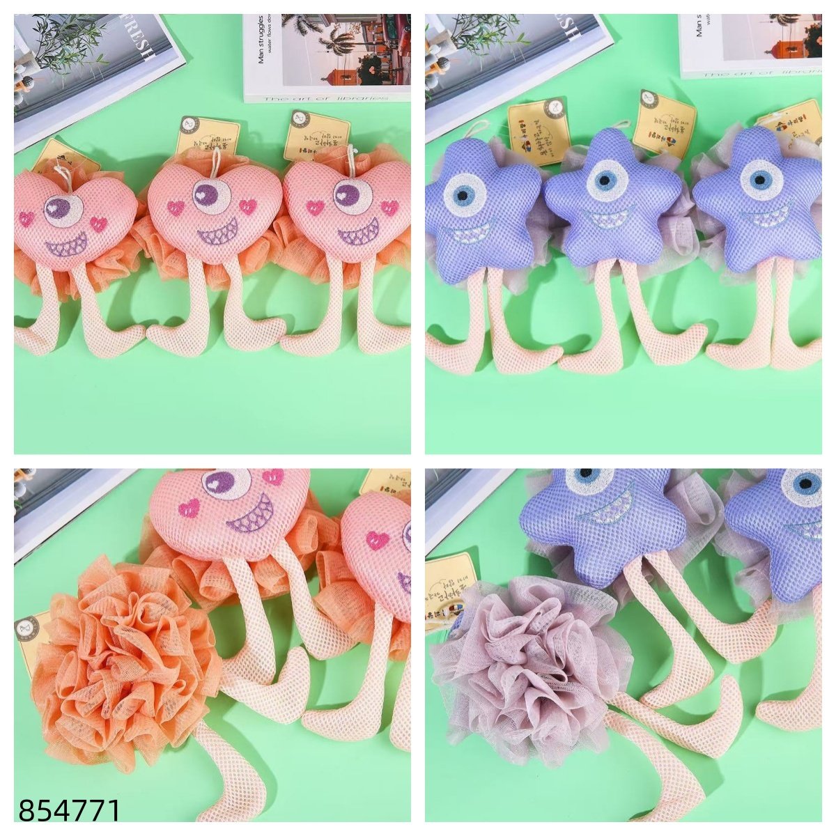 Lucky Bath Sponge-Random Color-K25192