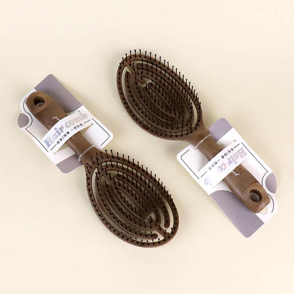 8557MS coconut oval elastic hollow comb - Image 3