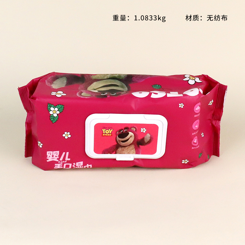 6336 Strawberry Bear Wipes