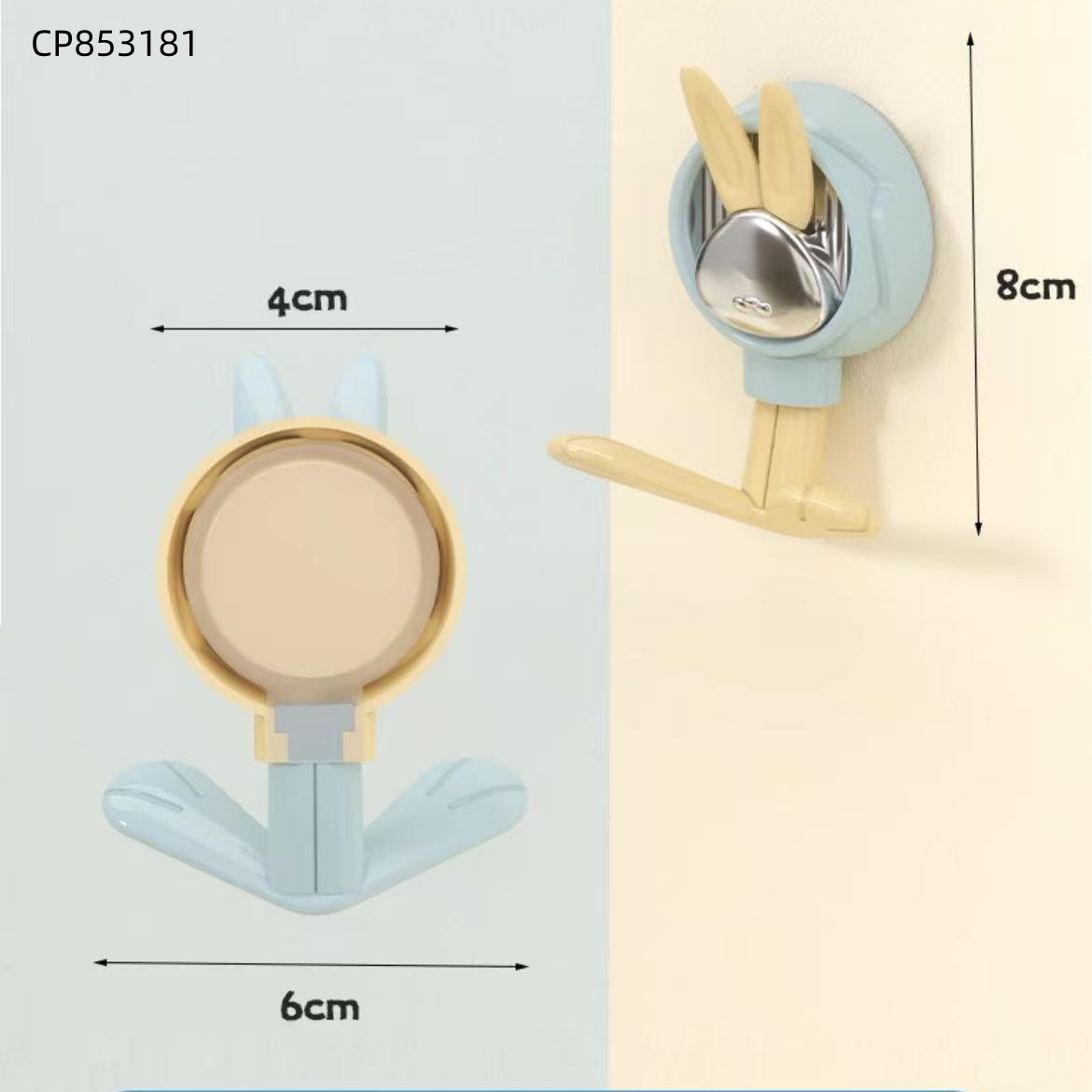 2962 Jack Rabbit Face Hook