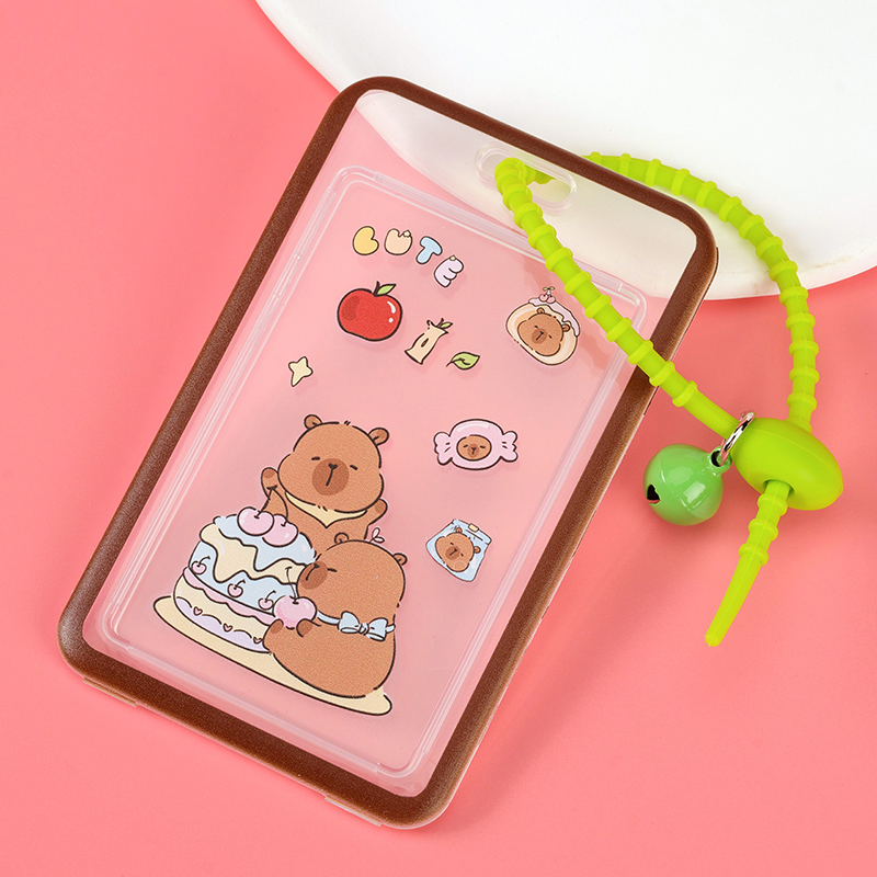 JW-722 silicone bell rope card bag (short rope)