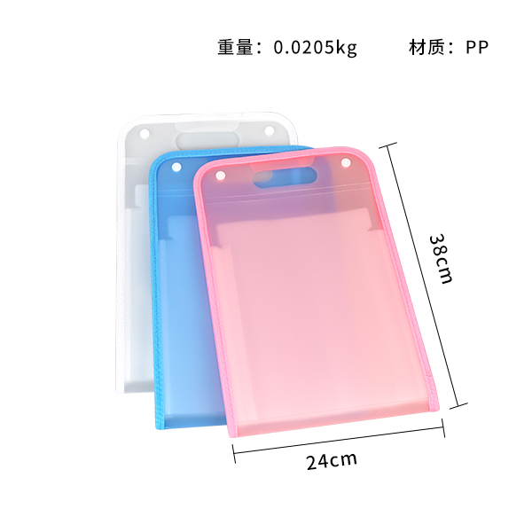 5301 13-in transparent hand-held bag