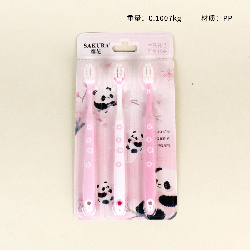 S-925 Velvet Gingival Protection Toothbrush (Pack of 3)