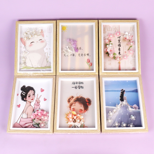 Seven-inch hollow three-dimensional table with lamp - Image 3