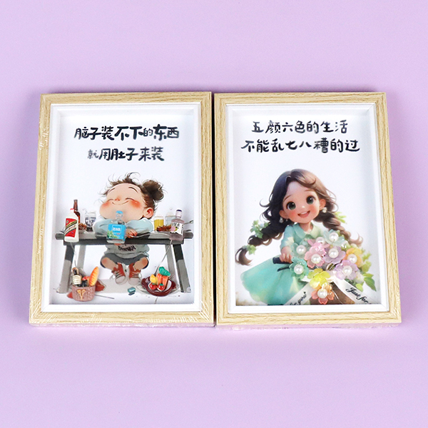 Seven-inch hollow three-dimensional table with lamp - Image 4