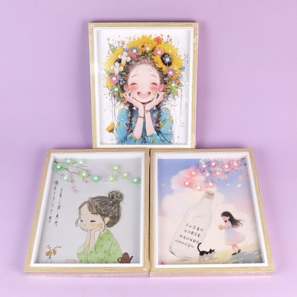 Ten-inch hollow three-dimensional table with lamp - Image 4