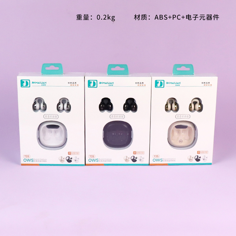 T25 Clip Ear Bluetooth Headset (Mixed Color)