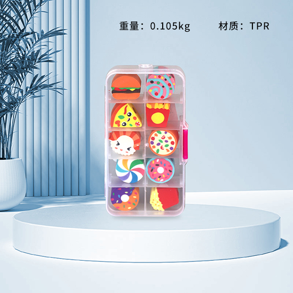 QH-8851 colorful gourmet written eraser