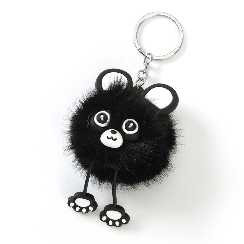 Black Cat's Claw Hair Ball Pendant