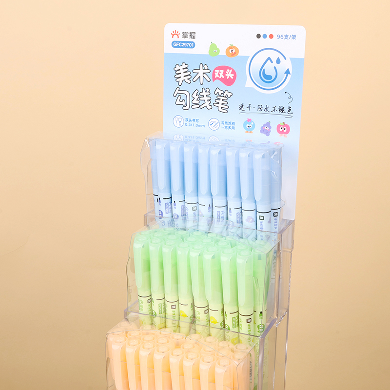 Mastering GFC29701-Exhibition Frame Art Double-headed Mark Pen