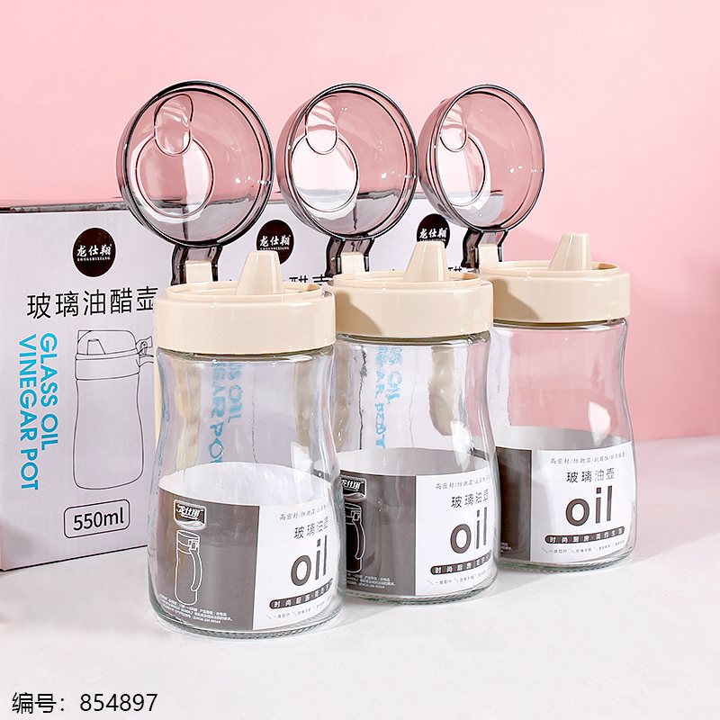 15022 Glass Oil & Vinegar Bottle 550ml