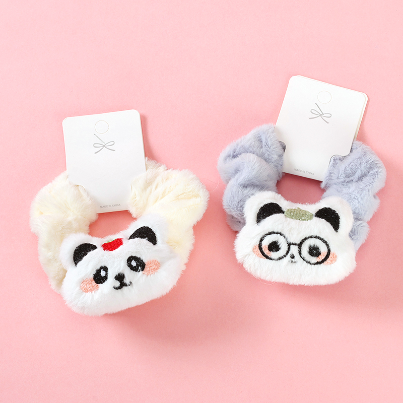 large cotton-filled panda terry