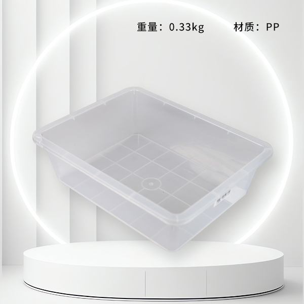 8854 transparent plastic ice basin 37.5*28.5*10 - Gambar 2